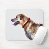 Golden Labrador Retriever Dog-Lover Geschenk Mousepad (Mit Mouse)