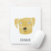 Golden Labrador Retriever Dog Mousepad (Mit Mouse)