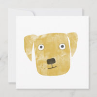 Golden Labrador Retriever Hund Geburtstagskarte