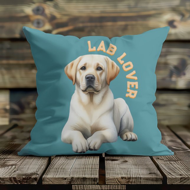 Golden Labrador Retriever Kissen (Von Creator hochgeladen)