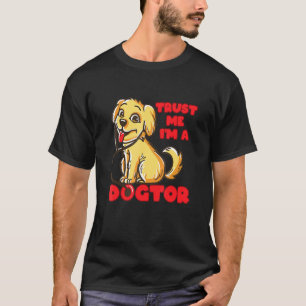 Golden Labrador Retriever Puppy Vet Tech Ve T-Shirt