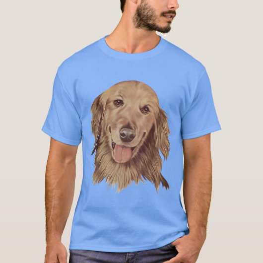 Golden Labrador Retriever T-Shirt (Vorderseite)