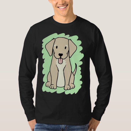 Golden Labrador T-Shirt (Vorderseite)