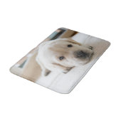 Golden Labrador Welpe Badematte (Schrägansicht)