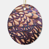 Golden Laced Wyandotte Chicken Keramikornament (Links)