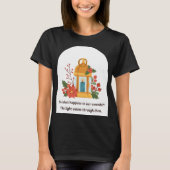 Golden Lantern | Healing Light & Spiritual Hope T-Shirt (Vorderseite)