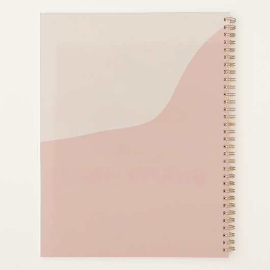 Golden Lashes Planer (Rückseite)