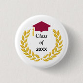 Golden Laurel Wreath-Klasse 20XX Button (Vorderseite)