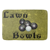 Golden Lawls Design, Memory Foam Bathmat Badematte (Vorderseite)