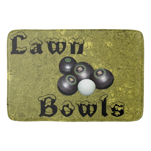Golden Lawls Design, Memory Foam Bathmat Badematte (Vorderseite)
