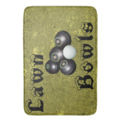 Golden Lawls Design, Memory Foam Bathmat Badematte (Vorderseite Vertikal)