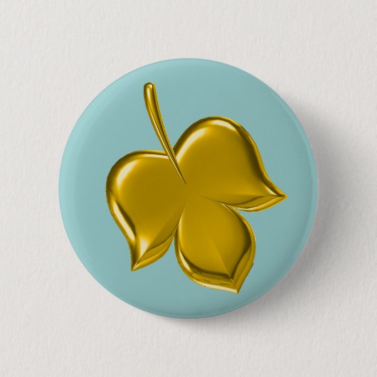 GOLDEN LEAF BUTTON (Vorderseite)