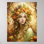Golden Leaf Fairy - The Ethereal Poster (Vorne)