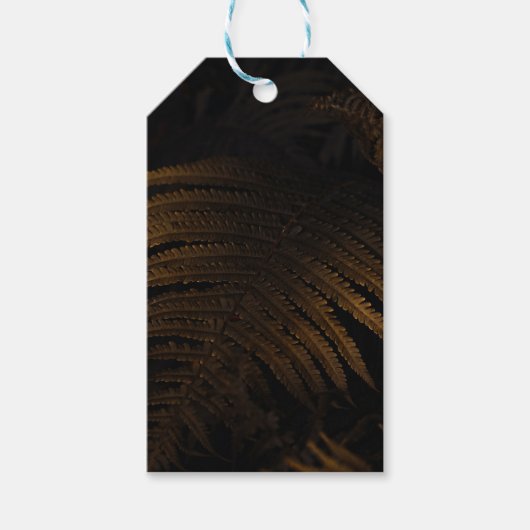 Golden leaf geschenkanhänger (Vorderseite)