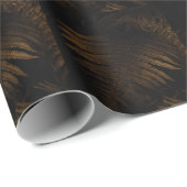 Golden leaf geschenkpapier (Rolleneckpunkt)