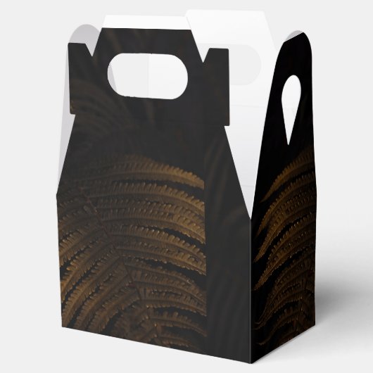 Golden leaf geschenkschachtel (Geöffnet)