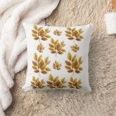 Golden Leaf Luxury Kissen (Decke)