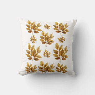 Golden Leaf Luxury Kissen
