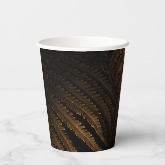 Golden leaf pappbecher (Rückseite)