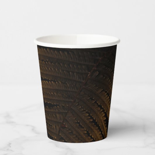 Golden leaf pappbecher (Links)