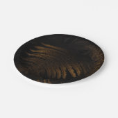 Golden leaf pappteller (Schrägansicht)