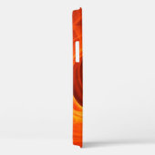 GOLDEN LEAF, schwarz-orange gelb Case-Mate iPhone Hülle (Rückseite / Rechts)