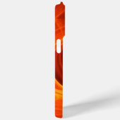 GOLDEN LEAF, schwarz-orange gelb Case-Mate iPhone Hülle (Rückseite / Rechts)