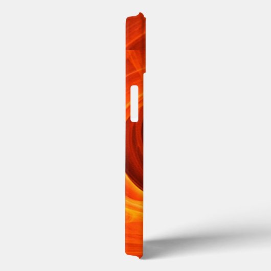 GOLDEN LEAF, schwarz-orange gelb Case-Mate iPhone Hülle (Rückseite / Rechts)