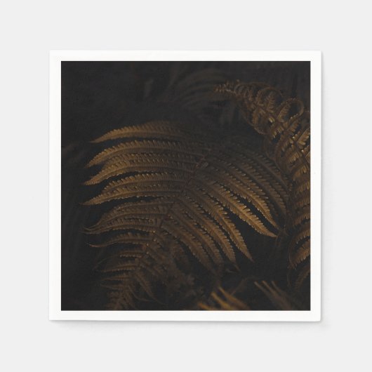 Golden leaf serviette (Vorderseite)