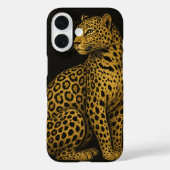 Golden Leopard Elegance - Luxuriöses Regal iPhone Case-Mate iPhone Hülle (Rückseite)