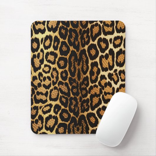 Golden Leopard 🐆 Mousepad (Mit Mouse)