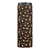 Golden Leopard Muster Thermosbecher (Rückseite)