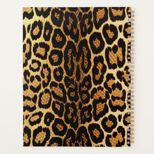 Golden Leopard 🐆 Planer (Rückseite)