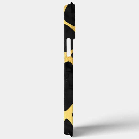 Golden Leopard Print Case-Mate iPhone Hülle (Rückseite / Rechts)