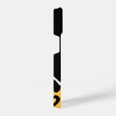 Golden Leopard Print iPhone Hülle (Rechte Seite)