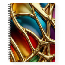 Golden Liebe #454 - Spiral Notebook