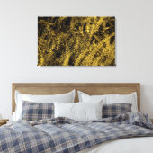 Golden Light Grass Canvas Print Leinwanddruck (Insitu (Schlafzimmer))