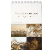 Golden Light Kalender 2026 (klein)