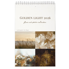 Golden Light Kalender 2026 (klein)