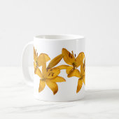 Golden Lilies Kaffeetasse (Vorderseite Links)