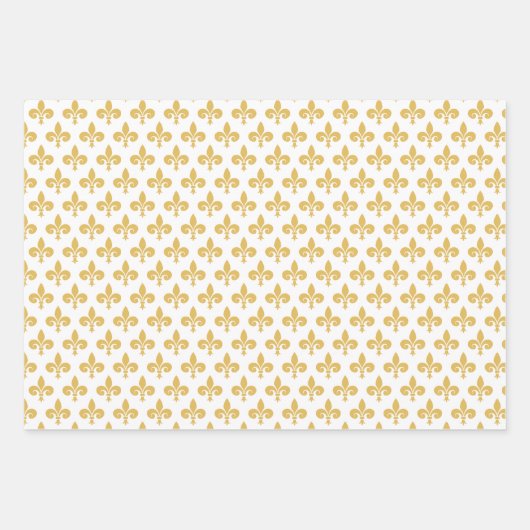 Golden Lily Blume, Nutcracker und Balletttänzer Geschenkpapier Set (Vorderseite 2)