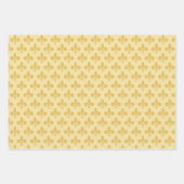 Golden Lily Blume, Nutcracker und Balletttänzer Geschenkpapier Set (Vorderseite)