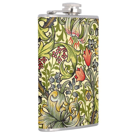 Golden Lily Coordinates Flachmann (Rechts)