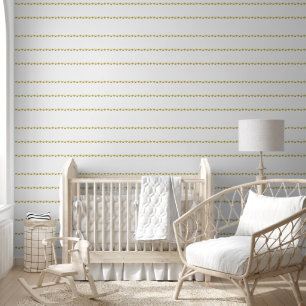 Golden Lily & Crown - luxuriöse königliche Grenze  Tapete