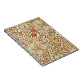 Golden Lily Muster Version 2 von William Morris Notizblock (Rechte Seite)