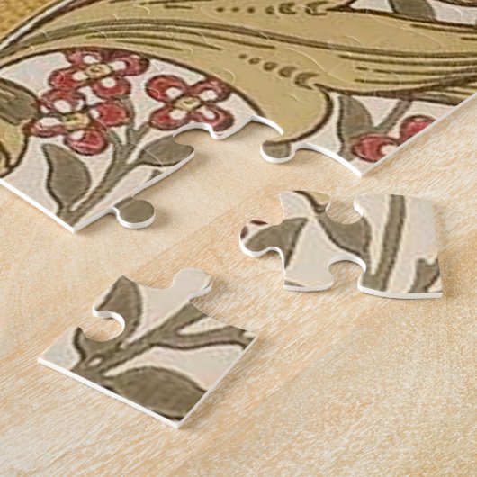 Golden Lily Muster Version 2 von William Morris Puzzle (Seite)