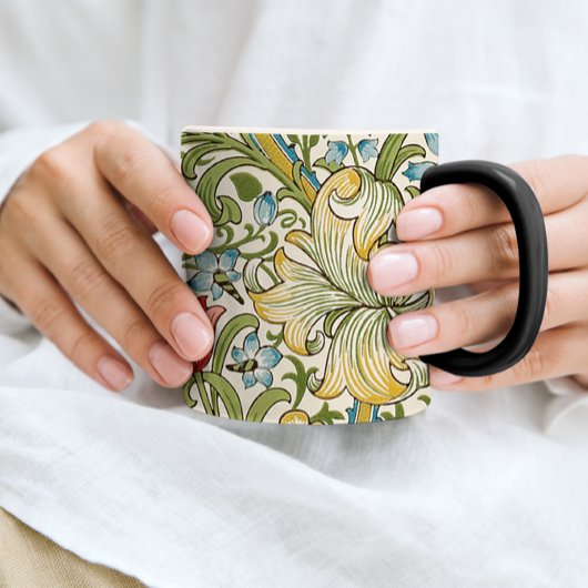Golden Lily Wildblumen William Morris Verwandlungstasse