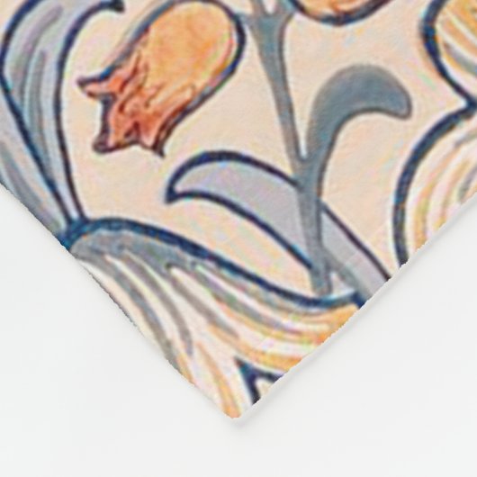 Golden Lily, William Morris Fleecedecke (Ecke)