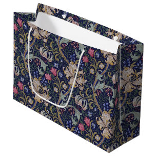Golden Lily, William Morris große Geschenktasche Geschenktüte