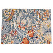 Golden Lily, William Morris große Geschenktasche Große Geschenktüte (Vorderseite)